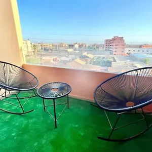 Cozy&elegant Apartment/pool/city Center/gueliz Marrakesh